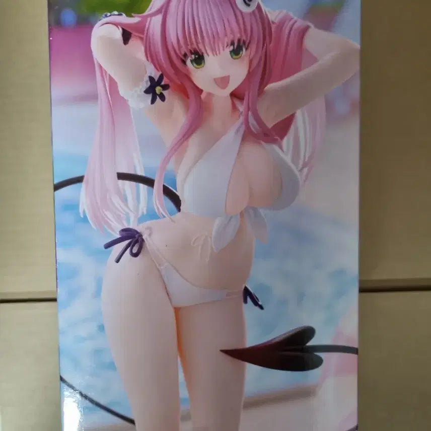 [BUNJANG] To Love Ru Lala Satalin Deviluke Swimsuit Figure / [미개봉]투러브 트러블 라라 수영복 피규어