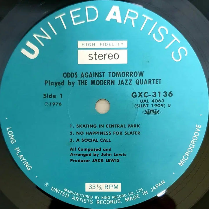 [BUNJANG] Modern Jazz Quartet Odds Against Tomorrow LP / LP ㅡ[JAZZ]  Modern Jazz Quartet  / 수입음반