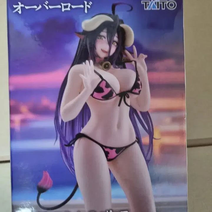 [BUNJANG] TAITO Overlord Albedo Swimsuit Figure / [미개봉]TAITO 오버로드 알베도 수영복 피규어