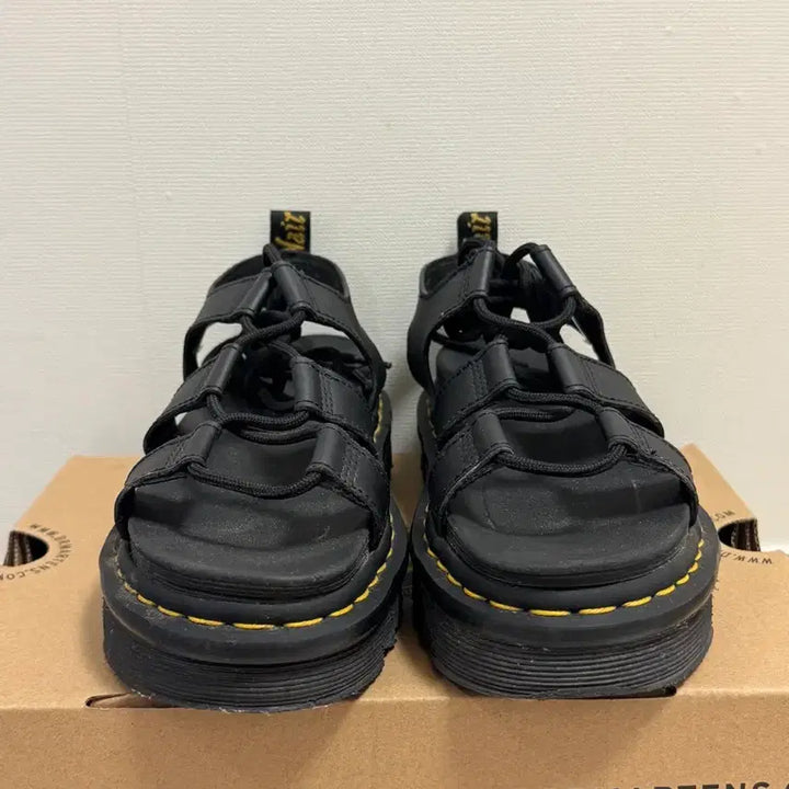 [BUNJANG] Dr. Martens Nartilla Sandals Black UK4 / 닥터마틴 나틸라 샌들 블랙 UK4 (235~240) 박스O