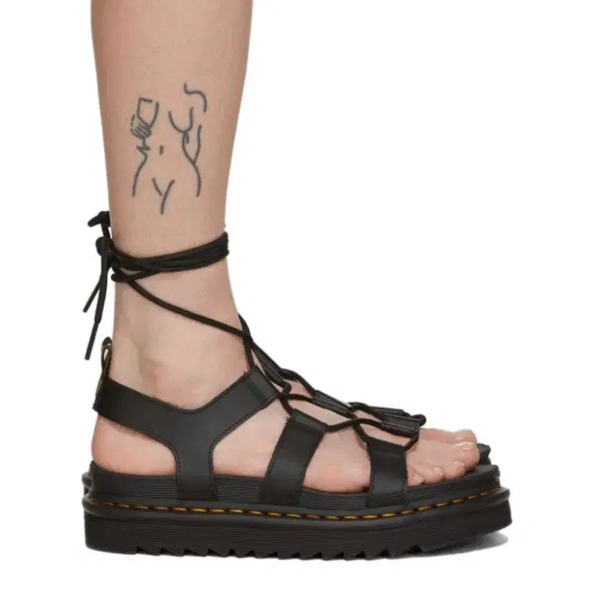 [BUNJANG] Dr. Martens Nartilla Sandals Black UK4 / 닥터마틴 나틸라 샌들 블랙 UK4 (235~240) 박스O