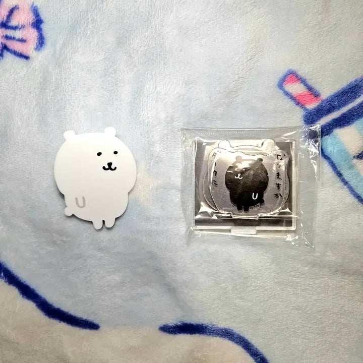 [BUNJANG] Nongdamgom Black Bear Badge &amp; Acrylic Stand Bundle Set / 농담곰 뱃지 흑담곰 아크릴스탠드 일괄