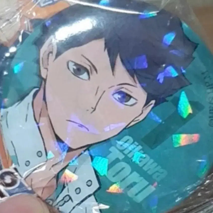 [BUNJANG] Haikyu Oikawa Tooru Hologram Badge / (미개봉)하이큐 오이카와 토오루 홀로그램 뱃지