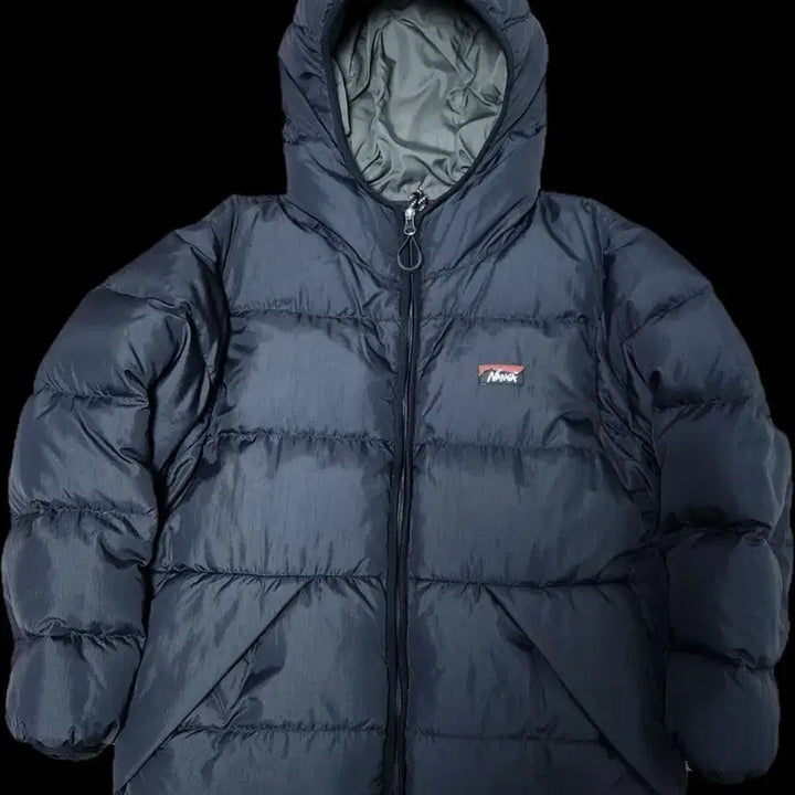 [BUNJANG] Nanga Lightweight Playland Down Jacket - Black / 난가 라이트웨이트 플레이랜드 다운 자켓 블랙