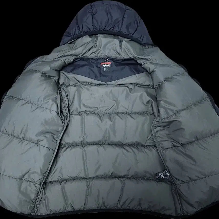 [BUNJANG] Nanga Lightweight Playland Down Jacket - Black / 난가 라이트웨이트 플레이랜드 다운 자켓 블랙