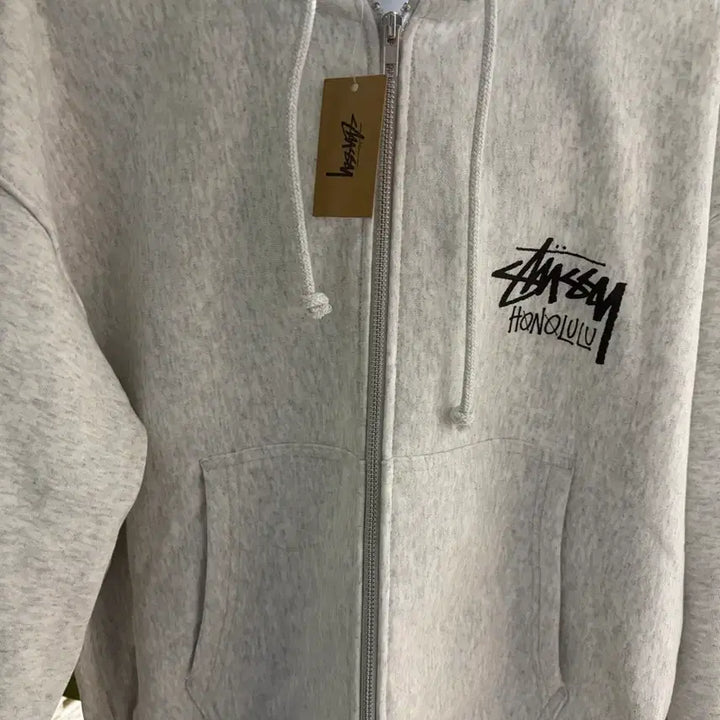 [BUNJANG] Stussy Stock Honolulu Zip-Up Hoodie (S) / 새상품 스투시 스탁 호놀룰루 후드집업 s