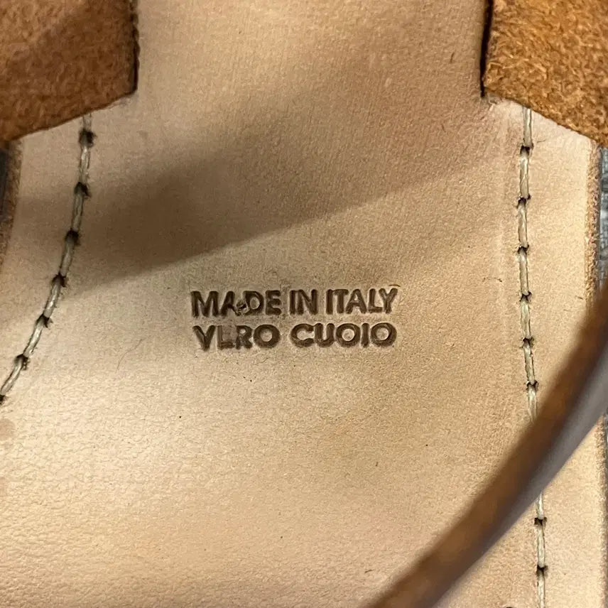 [BUNJANG] Italian Leather Sandals / [신발230] Made in Italy 브라운 리얼 레더 샌들