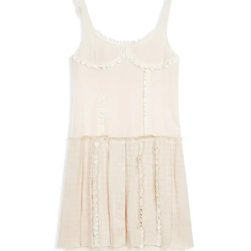 [SOLD OUT] open yy | flapper pleats dress 새상품