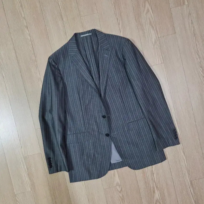 [BUNJANG] United Arrows Tokyo Light Gray Mohair Blazer / 유나이티드 애로우즈 도쿄 라이트 그레이 모헤어 블레이져
