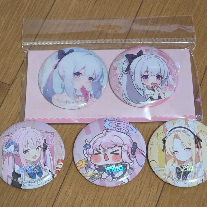[BUNJANG] Blue Archive Mika, Saia, Miyako Badge Bundle Set / 블루아카이브 미카 세이아 미야코 캔뱃지