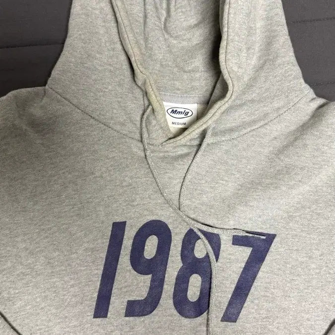 [BUNJANG] Mmlg 1987 Hoodie Gray / Mmlg 1987 후드티 M 회색 판매합니다.