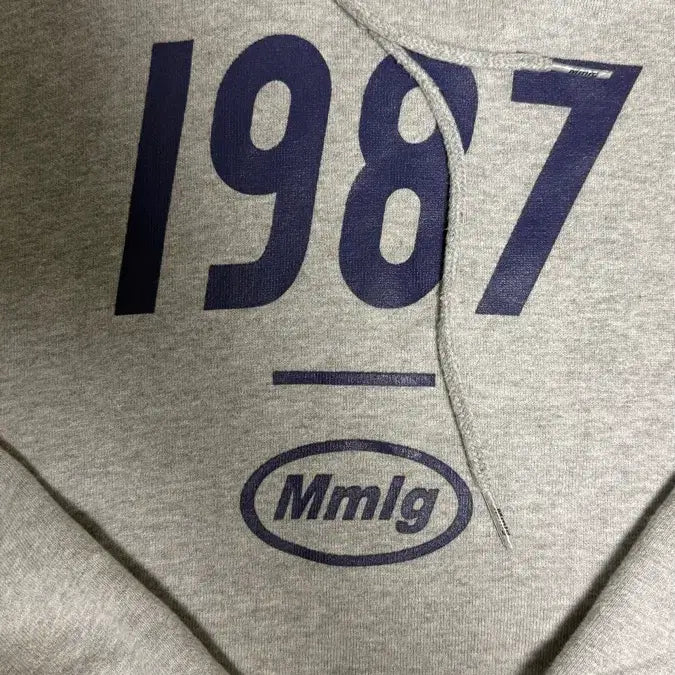 [BUNJANG] Mmlg 1987 Hoodie Gray / Mmlg 1987 후드티 M 회색 판매합니다.