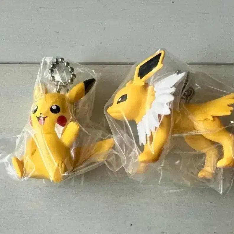 [SOLD OUT] 일괄)포켓몬 가챠 스윙 키링 전기타입 피카츄 쥬피썬더