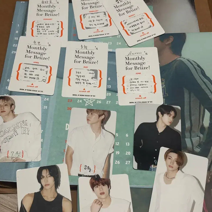 [BUNJANG] RIIZE Dicon Magazine Shotaro A Version Bundle Set / 라이즈 디아이콘 잡지+캘린더+스크래치 포토카드 쇼타로 A버전