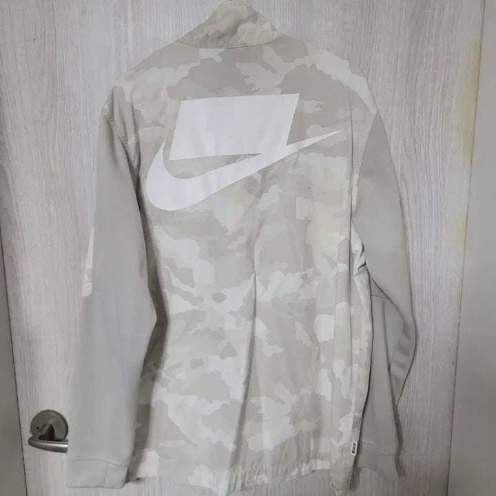 [BUNJANG] Nike Camo Military Jacket / 나이키 카모 스우시 밀리터리 자켓