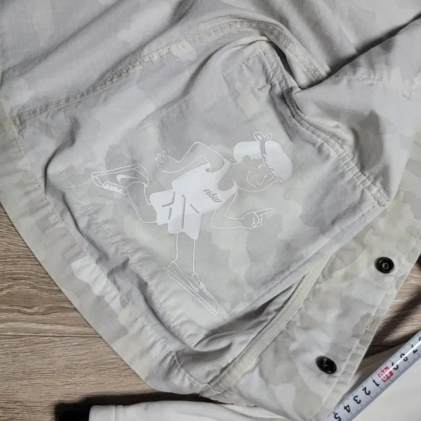 [BUNJANG] Nike Camo Military Jacket / 나이키 카모 스우시 밀리터리 자켓