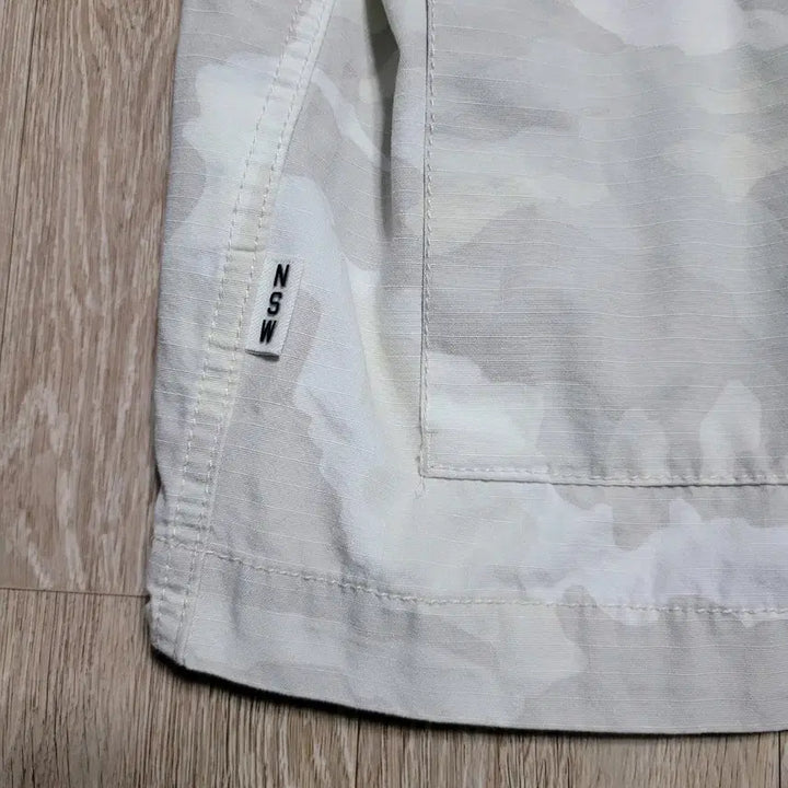 [BUNJANG] Nike Camo Military Jacket / 나이키 카모 스우시 밀리터리 자켓