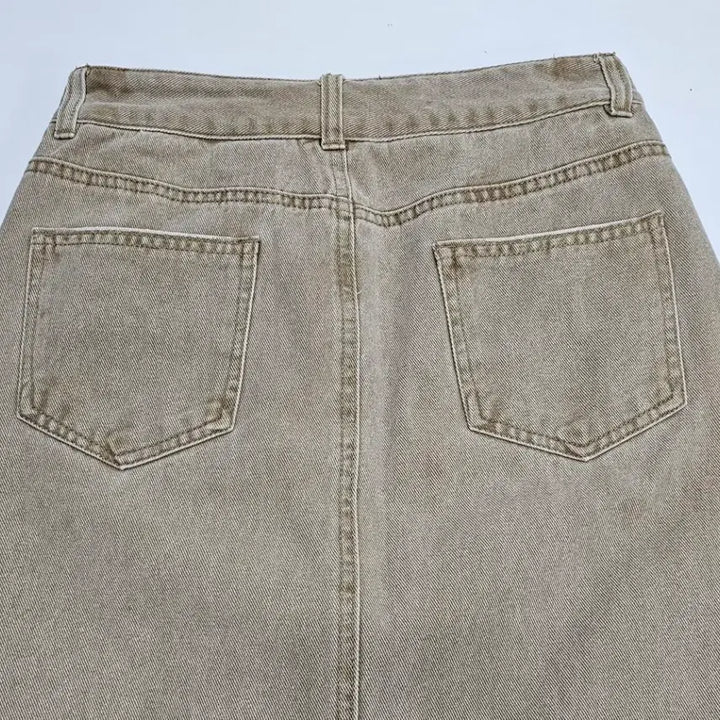 [SOLD OUT] 제시뉴욕 알렉시스 롱 데님 스커트