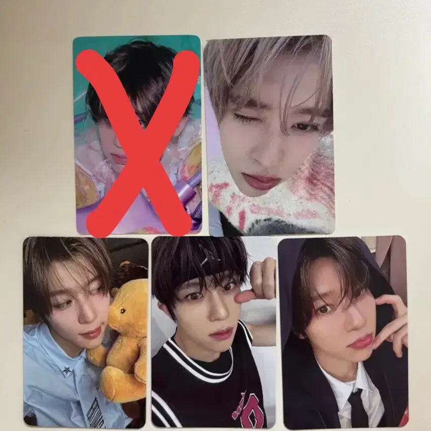 [BUNJANG] RIIZE Sion Photocard Bundle Set / 시온 포카 5장 일괄판매