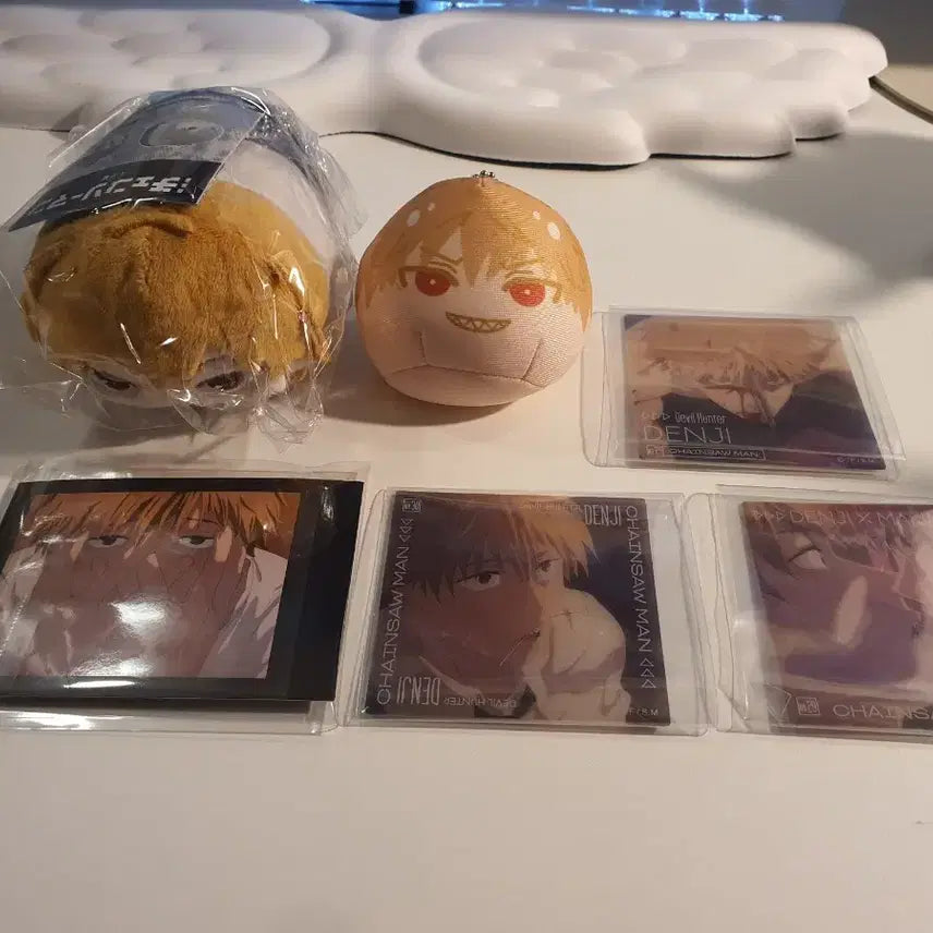 [BUNJANG] Chainsaw Man Reze Denji Bundle Set / 체인소맨 레제편 덴지 만쥬+포테코로+클리어카드+카드 일괄