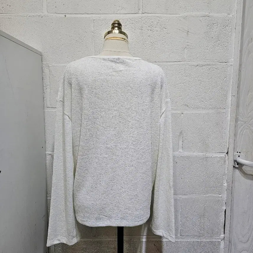 [BUNJANG] Cream Color Lightweight Cardigan / 얇은재질의 시원한소재 가디건 긴팔- 크림색