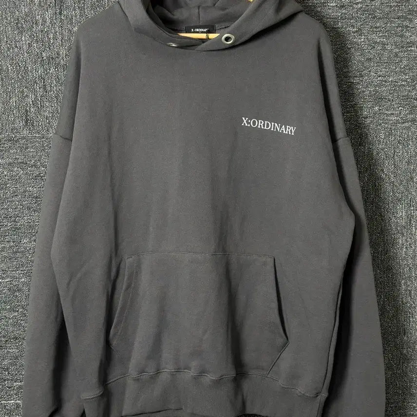 [BUNJANG] X:ORDINARY Gray Hoodie / X:ORDINARY 회색 후드티