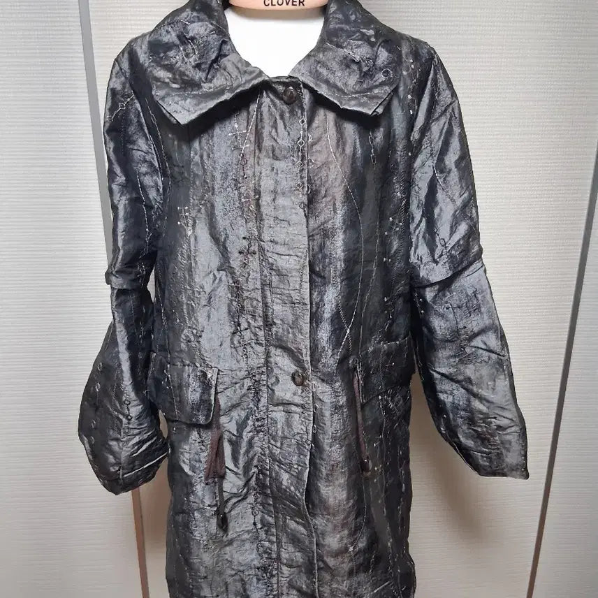 [BUNJANG] Vintage Style Black Short Coat M / 빈티지 스타일 블랙 숏 코트 M