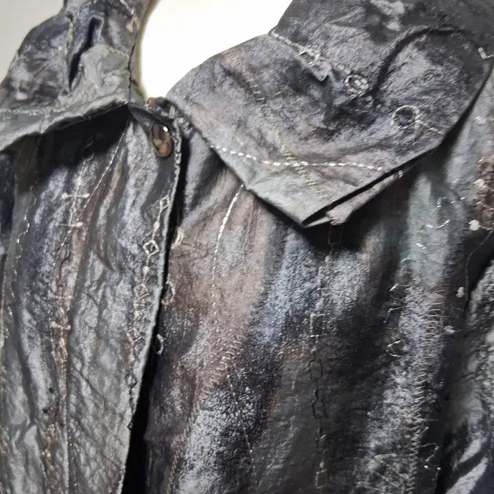 [BUNJANG] Vintage Style Black Short Coat M / 빈티지 스타일 블랙 숏 코트 M