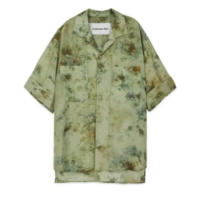 [BUNJANG] Andersson Bell Forest Whisper Open Collar Shirt / 새상품 앤더슨벨 유니섹스 포레스트 위스퍼 오픈칼라 셔츠