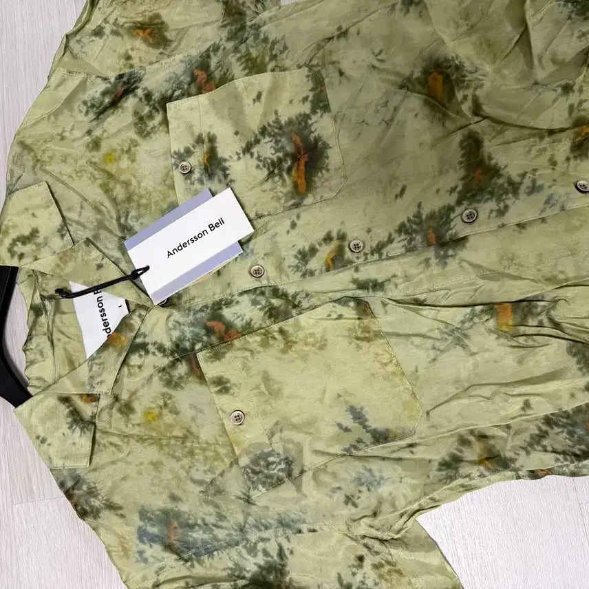 [BUNJANG] Andersson Bell Forest Whisper Open Collar Shirt / 새상품 앤더슨벨 유니섹스 포레스트 위스퍼 오픈칼라 셔츠