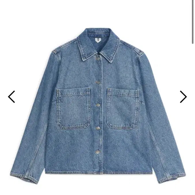 [BUNJANG] Arket Denim Shirt Jacket (Small) / 아르켓 데님 셔츠 자켓 스몰사이즈