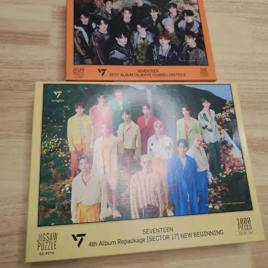 [BUNJANG] SEVENTEEN Always Yours &amp; Sector 17 Puzzle Set / 세븐틴 Always Yours + Sector 17 퍼즐