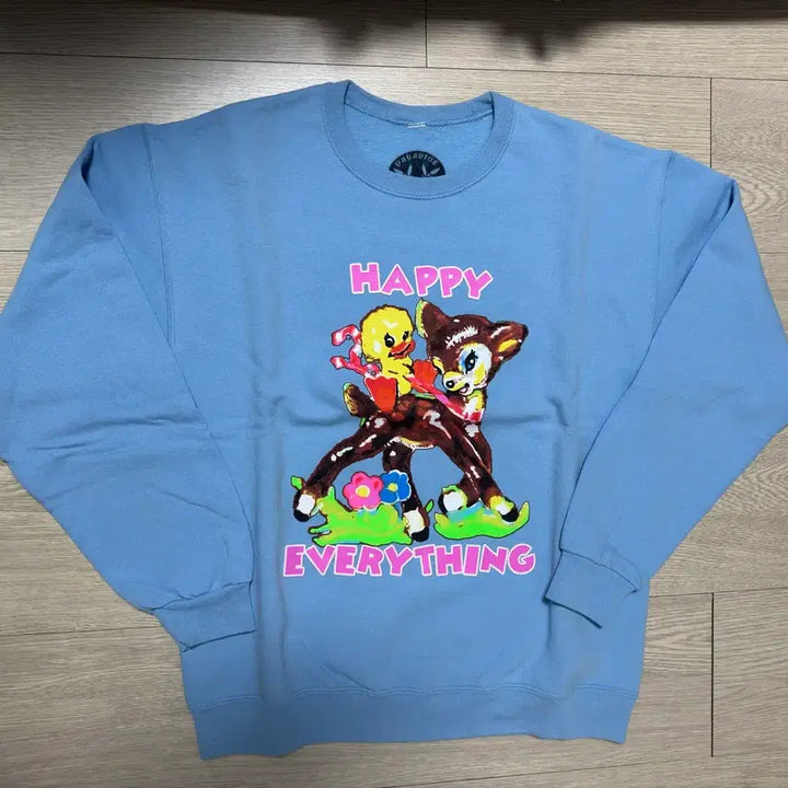 [BUNJANG] Paradise NYC Supreme Crewneck Sweatshirt / Paradise nyc 파라다이스 뉴욕 스웻셔츠 스웨트셔츠 맨투맨
