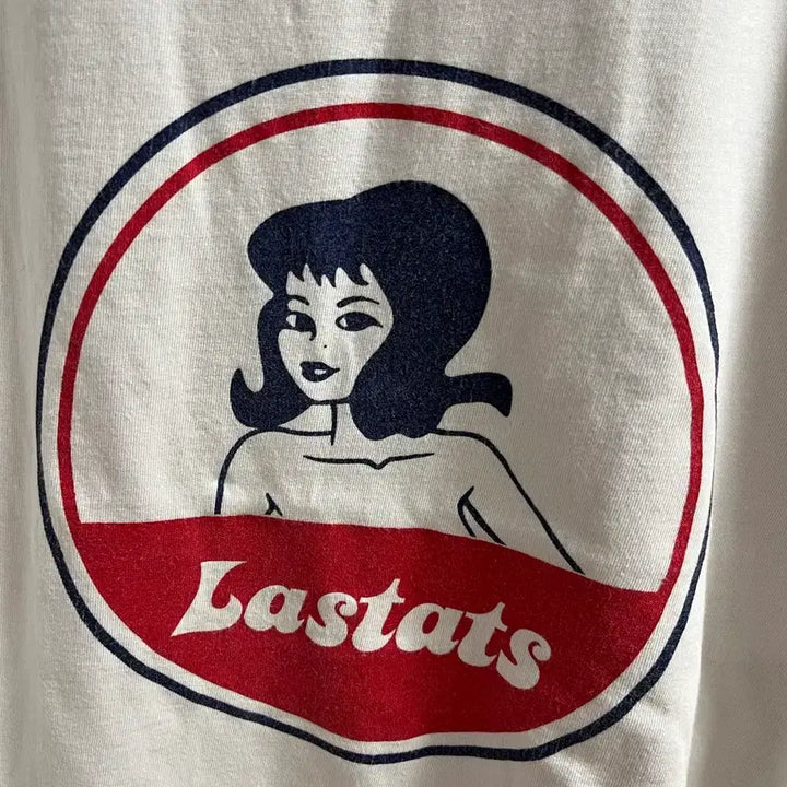 [SOLD OUT] 라스탯츠 LASTATS GIRL 걸 티셔츠 레드