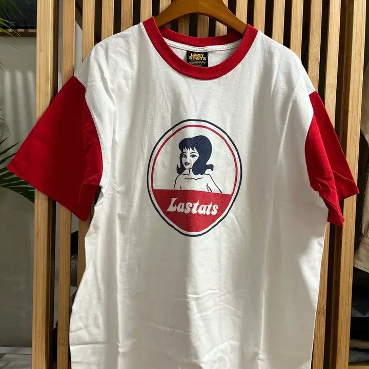 [SOLD OUT] 라스탯츠 LASTATS GIRL 걸 티셔츠 레드