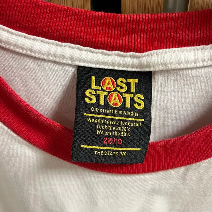 [SOLD OUT] 라스탯츠 LASTATS GIRL 걸 티셔츠 레드
