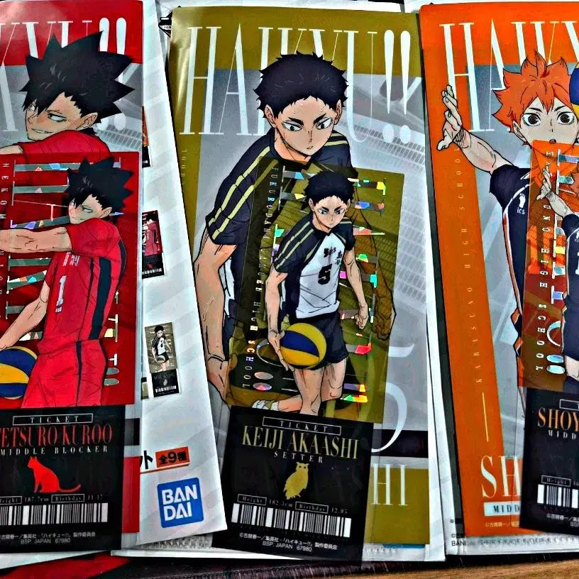 [BUNJANG] Haikyuu The Strongest Challenger Kuji I Prize Ticket / 하이큐 최강의 도전자 쿠지 I상 티켓
