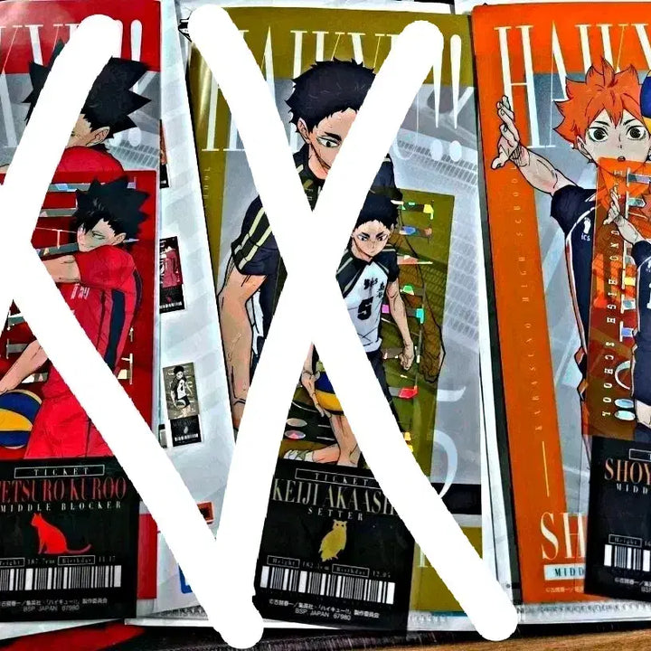 [BUNJANG] Haikyuu The Strongest Challenger Kuji I Prize Ticket / 하이큐 최강의 도전자 쿠지 I상 티켓