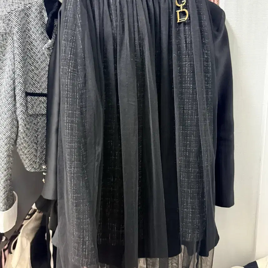[BUNJANG] Black Tweed Two-Piece Set / 투피스 세트 일괄