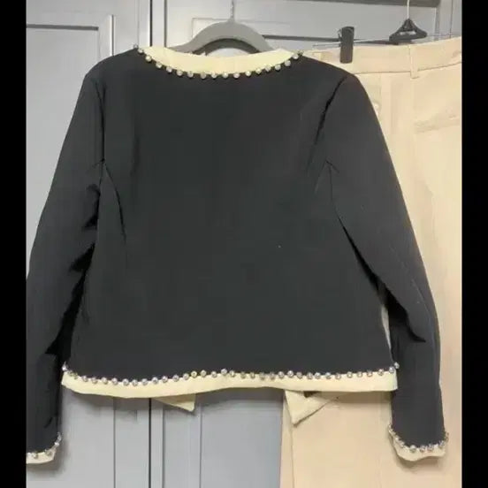 [BUNJANG] Black Tweed Two-Piece Set / 투피스 세트 일괄