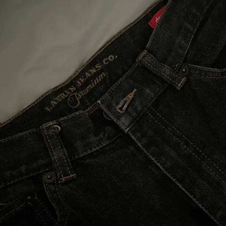 [BUNJANG] Lauren Ralph Lauren Side Slit Pants (Black) / 로렌 랄프 로렌 side slit pants (black)