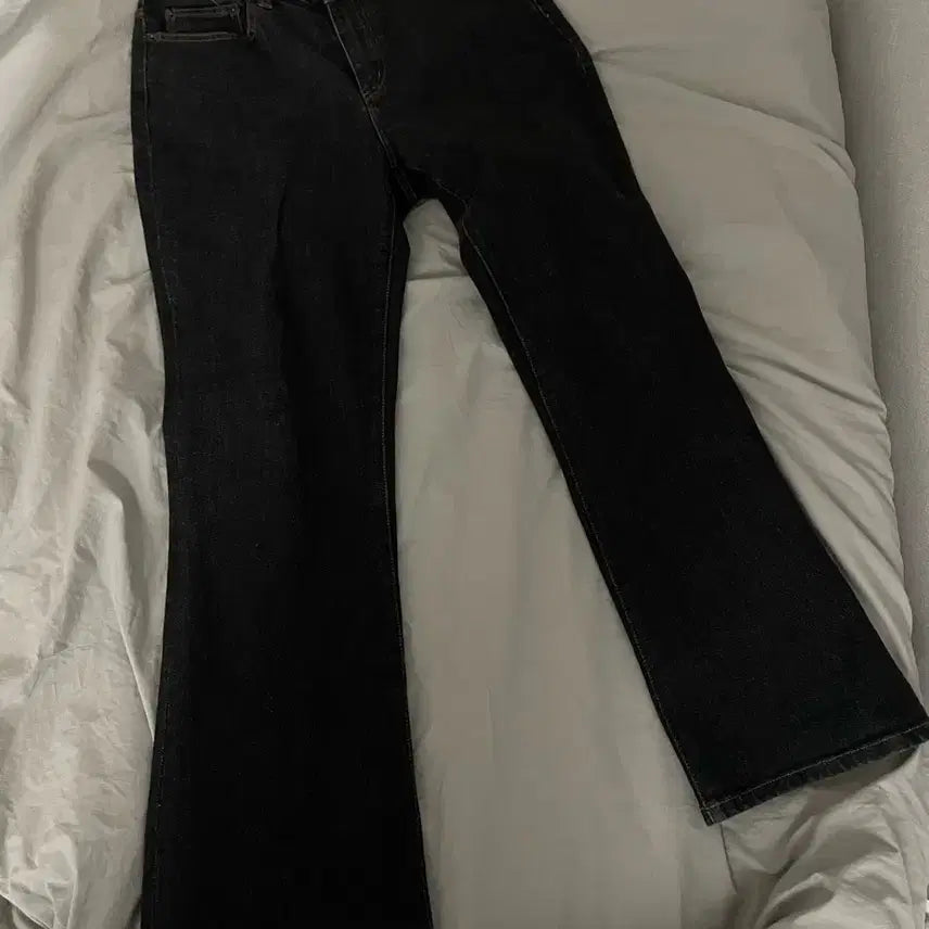 [BUNJANG] Lauren Ralph Lauren Side Slit Pants (Black) / 로렌 랄프 로렌 side slit pants (black)