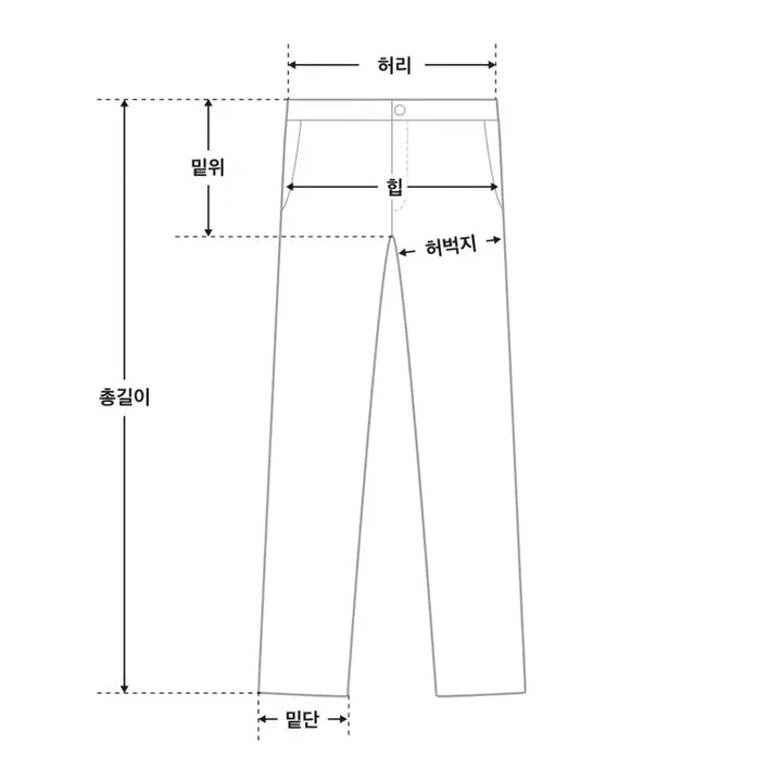 [BUNJANG] Gray Denim Wide Pants / 그레이 데님 와이드 팬츠