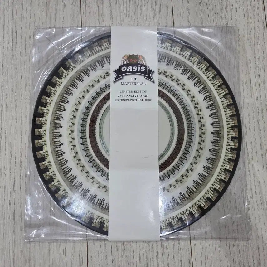 [BUNJANG] Oasis The Masterplan 25th Anniversary Zoetrope Picture Disc / 오아시스 The Masterplan 25주년 한정 조이트로프 픽처디스크