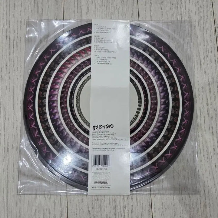 [BUNJANG] Oasis The Masterplan 25th Anniversary Zoetrope Picture Disc / 오아시스 The Masterplan 25주년 한정 조이트로프 픽처디스크