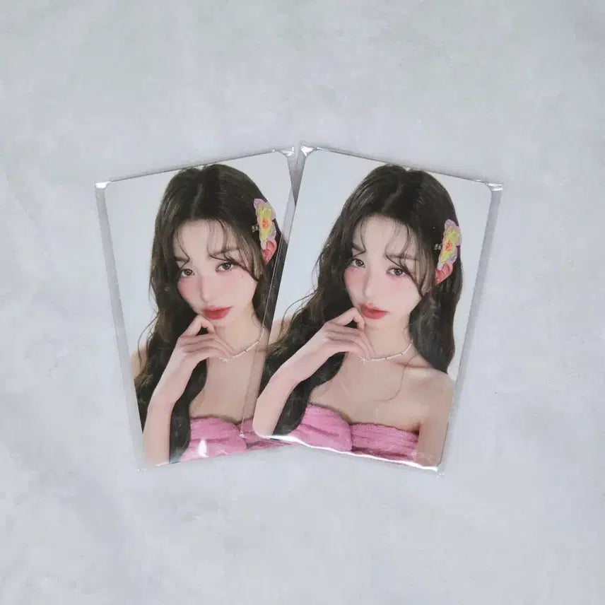 [BUNJANG] Amuse Wonyoung Photocard 2p Set (Sealed) - Tanning Kitty / 미개봉) 어뮤즈 장원영 포카 2p 태닝키티