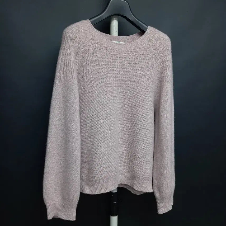 [BUNJANG] NICE CLAUP Cashmere Blend Knit Blouse / 나이스클랍 춘추동 캐시미어블랜 니트블라우스 F 33-55