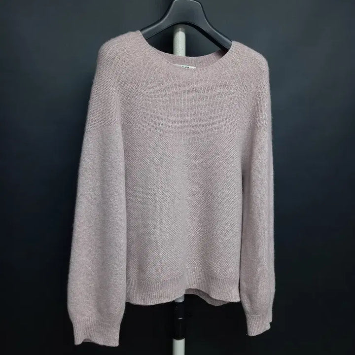 [BUNJANG] NICE CLAUP Cashmere Blend Knit Blouse / 나이스클랍 춘추동 캐시미어블랜 니트블라우스 F 33-55