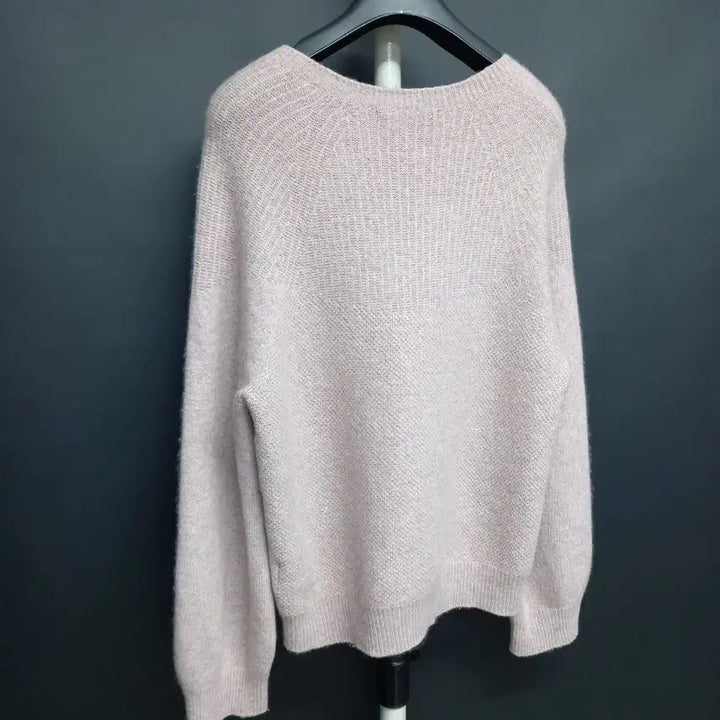 [BUNJANG] NICE CLAUP Cashmere Blend Knit Blouse / 나이스클랍 춘추동 캐시미어블랜 니트블라우스 F 33-55