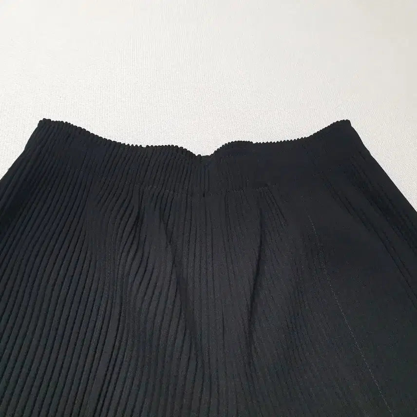 [BUNJANG] PLEATSME Wide Black Pleated Pants / PLEATSME 플리츠 와이드 블랙 주름 팬츠 허리27~30